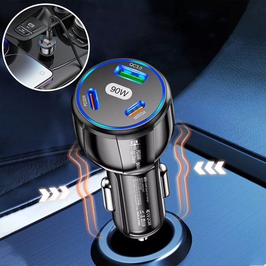 Chargeur Allume Cigare 3 Ports USB | PowerMax - Fallaitipenser auto accessoires