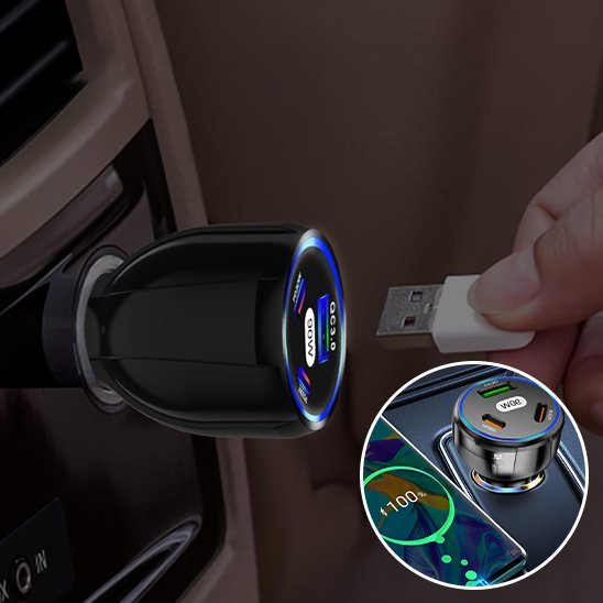 Chargeur Allume Cigare 3 Ports USB | PowerMax - Fallaitipenser auto accessoires