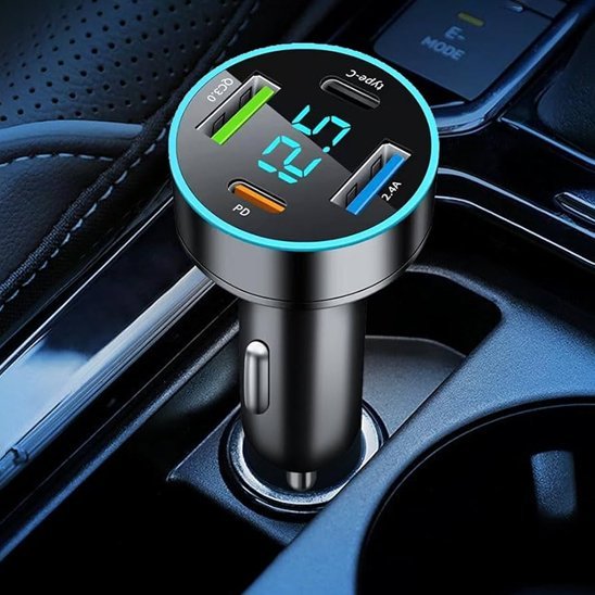 Chargeur Allume Cigare 4 - en - 1 | Rapido - Fallaitipenser auto accessoires