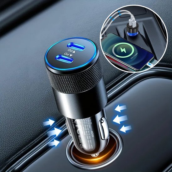 Chargeur Allume Cigare | TurboCharge PD - Fallaitipenser auto accessoires