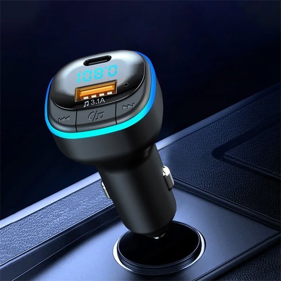 Chargeur telephone voiture | Bluetooth FM - Fallaitipenser auto accessoires