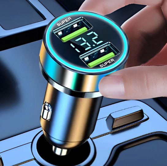 Chargeur telephone voiture | PowerDual - Fallaitipenser auto accessoires