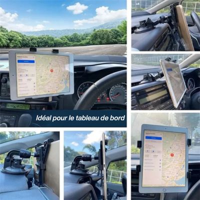 support tablette/tableau de bord - ventouseâą - Fallaitipenser auto accessoires