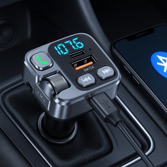 Transmetteur FM Bluetooth 5.0 | SoundDrive - Fallaitipenser auto accessoires