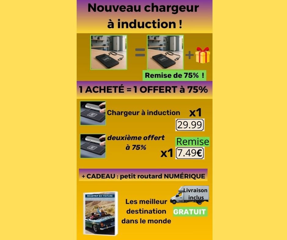 Chargeur à induction USB - Fallaitipenser auto accessoires