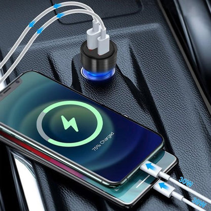 Chargeur Allume Cigare | TurboCharge PD - Fallaitipenser auto accessoires