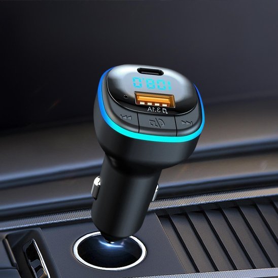 Chargeur telephone voiture | Bluetooth FM - Fallaitipenser auto accessoires