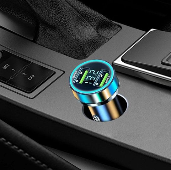 Chargeur telephone voiture | PowerDual - Fallaitipenser auto accessoires