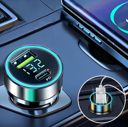 Chargeur telephone voiture | PowerDual - Fallaitipenser auto accessoires