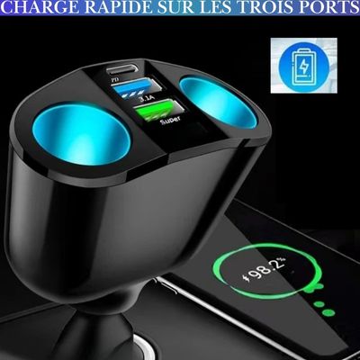 prise pour chargeur voiture - Fallaitipenser auto accessoires