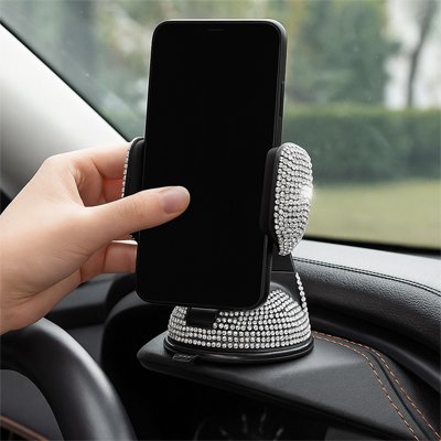 Support téléphone voiture | Glamour Cristal