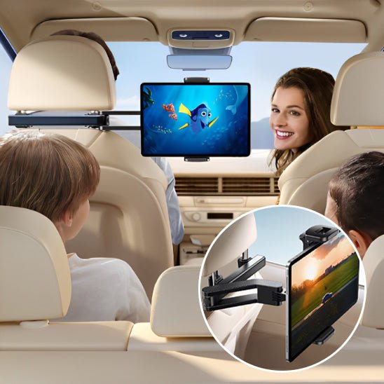 SUPPORT TABLETTE VOITURE/appuis tête extensible - Fallaitipenser auto accessoires