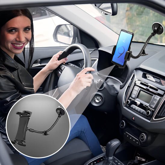 SUPPORT TABLETTE VOITURE/flexibe - ventouses - Fallaitipenser auto accessoires